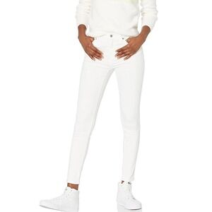 Amazon Essentials Women's Regular Skinny Jean in White Size 8 Long